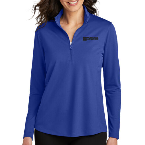 Port Authority® Women's Dry Zone® UV Micro-Mesh 1/4-Zip Thumbnail