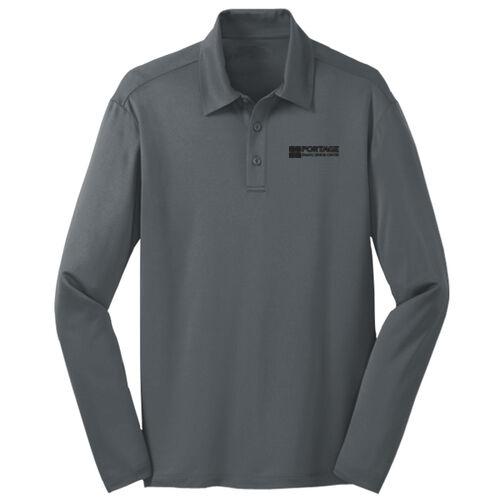 Port Authority® Silk Touch™ Performance Long Sleeve Polo Thumbnail