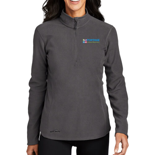 Eddie Bauer® Women's 1/2-Zip Microfleece Jacket Thumbnail