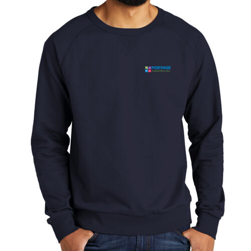 Unisex Organic French Terry Crewneck Sweatshirt Thumbnail