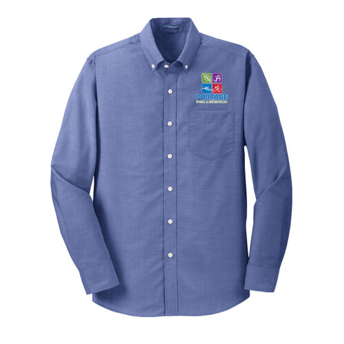 Port Authority® Men's SuperPro™ Oxford Shirt Thumbnail