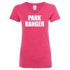 Women’s Glitter V-Neck T-Shirt Thumbnail